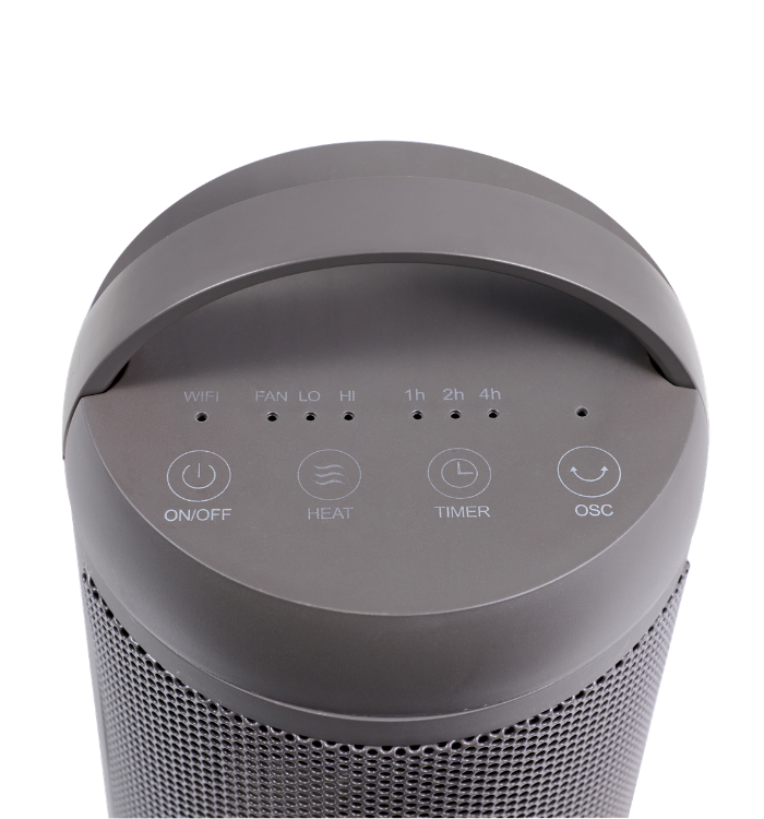 1500W Smart Ceramic Desk Heater