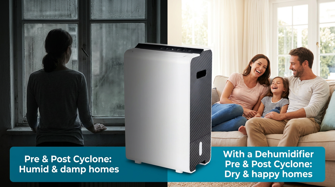 Why Your Home Needs a Dehumidifier Post-Cyclone