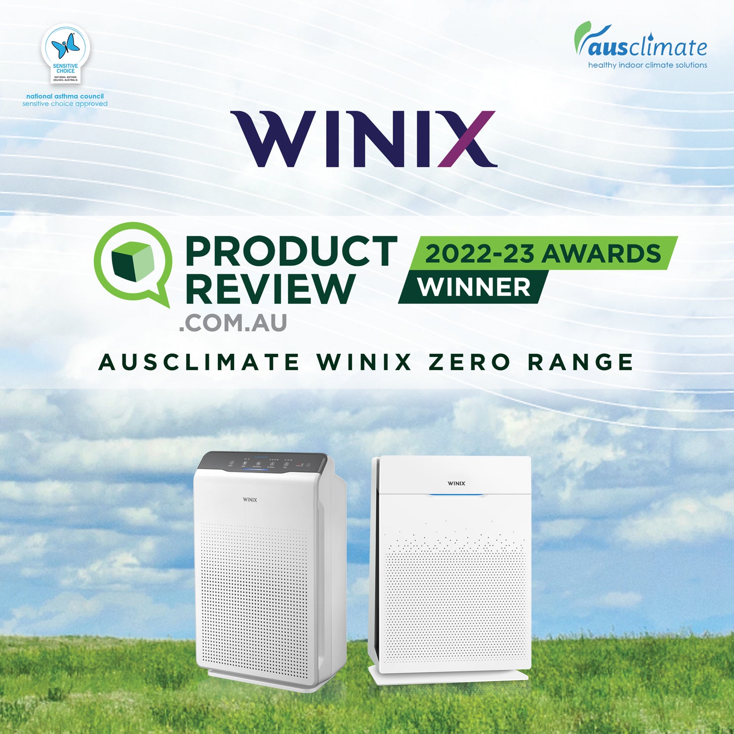 WINIX ausclimate air purifiers